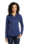 Port Authority Ladies Silk Touch Performance 1/4-Zip