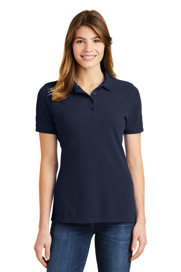 Port & Company Ladies Combed Ring Spun Pique Polo
