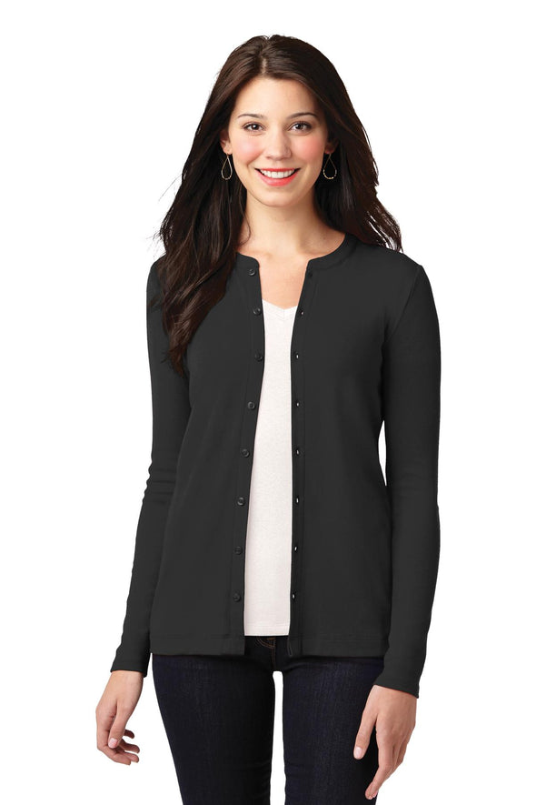 Port Authority Ladies Concept Stretch Button-Front Cardigan