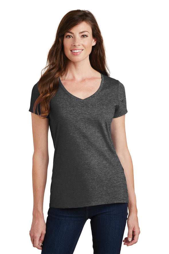 Port & Company Ladies Fan Favorite V-Neck Tee