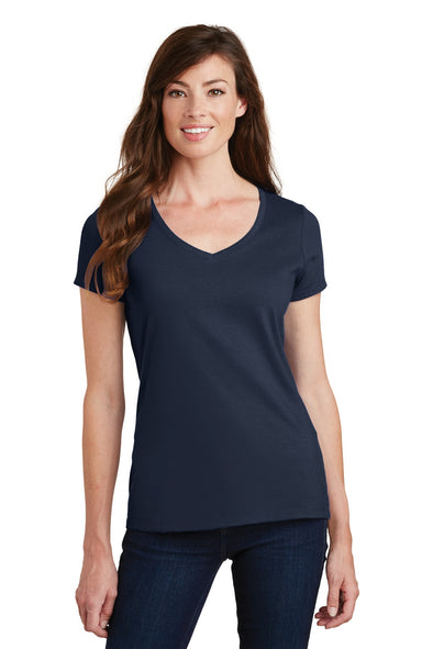 Port & Company Ladies Fan Favorite V-Neck Tee