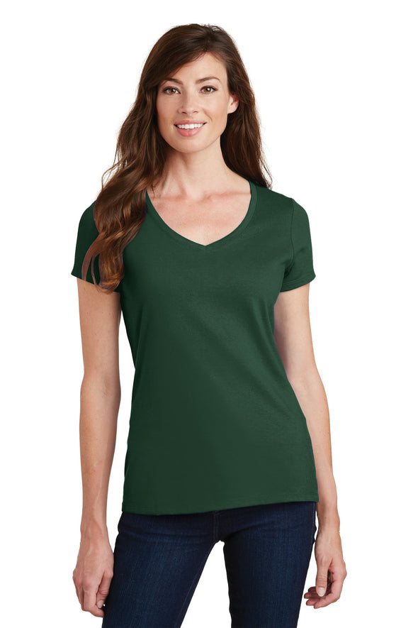 Port & Company Ladies Fan Favorite V-Neck Tee