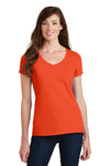 Port & Company Ladies Fan Favorite V-Neck Tee