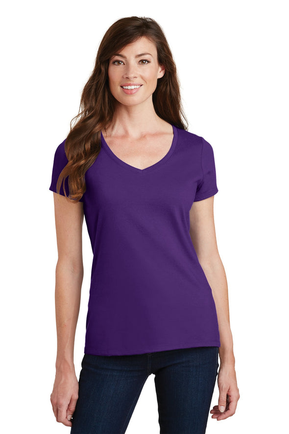 Port & Company Ladies Fan Favorite V-Neck Tee