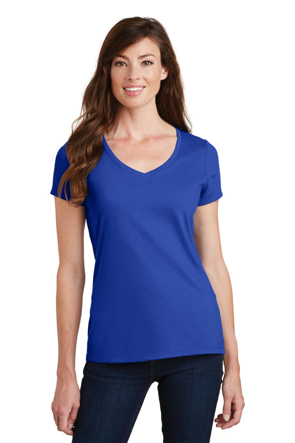 Port & Company Ladies Fan Favorite V-Neck Tee