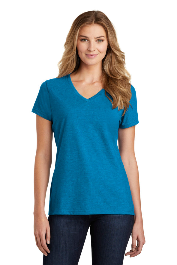 Port & Company Ladies Fan Favorite Blend V-Neck Tee