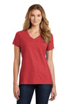 Port & Company Ladies Fan Favorite Blend V-Neck Tee