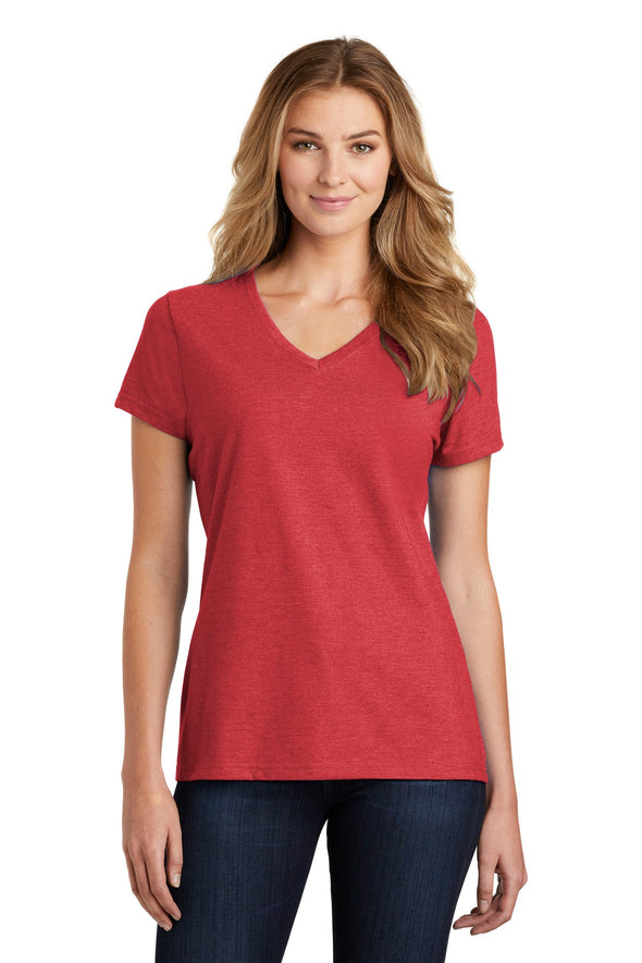 Port & Company Ladies Fan Favorite Blend V-Neck Tee