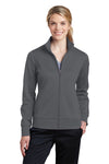Sport-Tek Ladies Sport-Wick Fleece Full-Zip Jacket