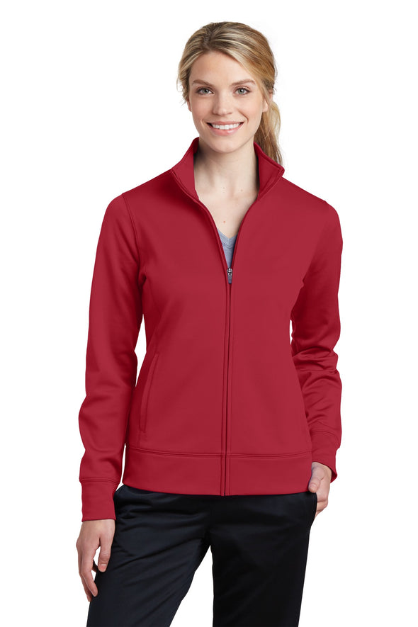 Sport-Tek Ladies Sport-Wick Fleece Full-Zip Jacket