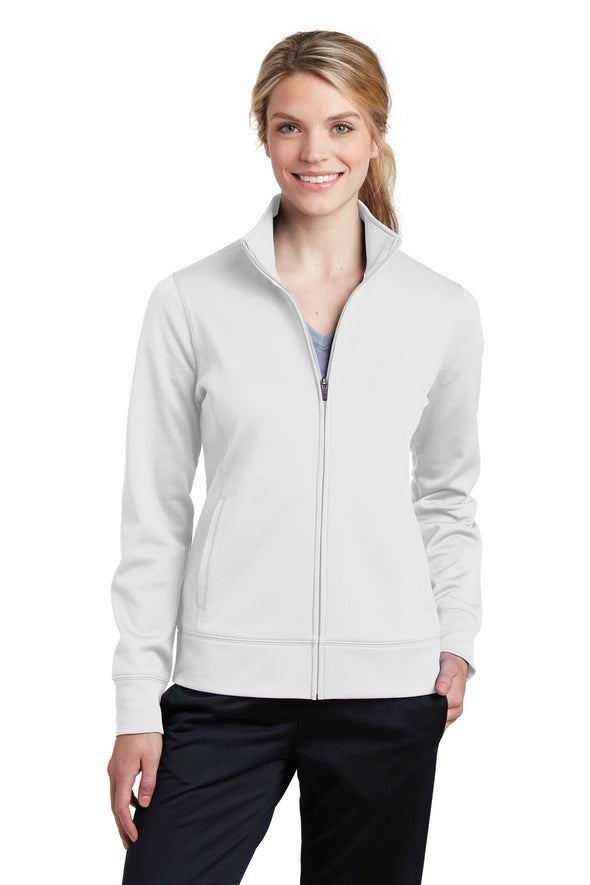 Sport-Tek Ladies Sport-Wick Fleece Full-Zip Jacket