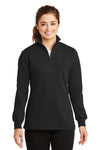 Sport-Tek Ladies 1/4-Zip Sweatshirt