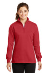Sport-Tek Ladies 1/4-Zip Sweatshirt