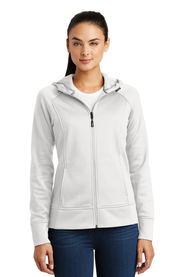Sport-Tek Ladies Rival Tech Fleece Full-Zip Hooded Jacket