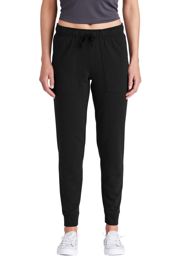 Sport-Tek Ladies PosiCharge Tri-Blend Wicking Fleece Jogger