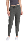 Sport-Tek Ladies PosiCharge Tri-Blend Wicking Fleece Jogger