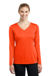 Sport-Tek Ladies Long Sleeve PosiCharge Competitor V-Neck Tee
