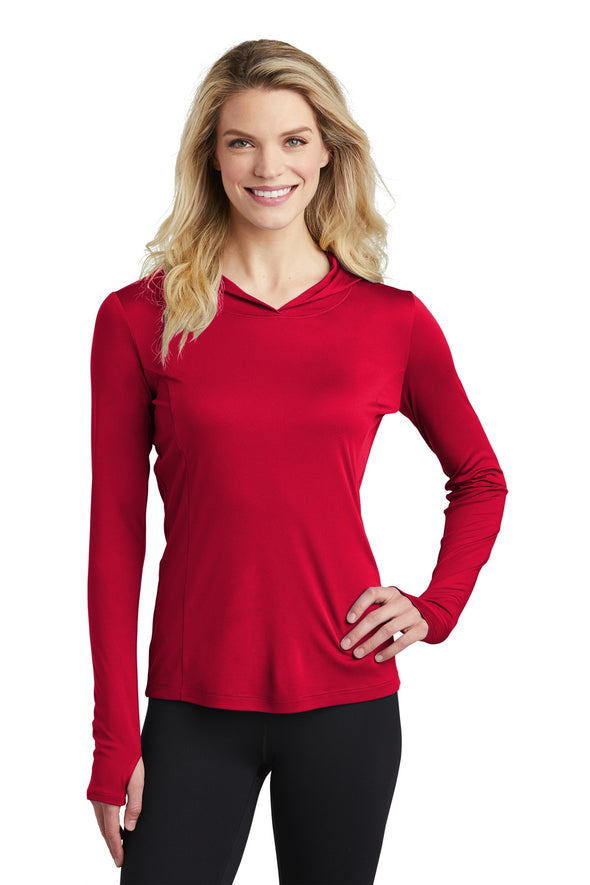 Sport-Tek Ladies PosiCharge Competitor Hooded Pullover