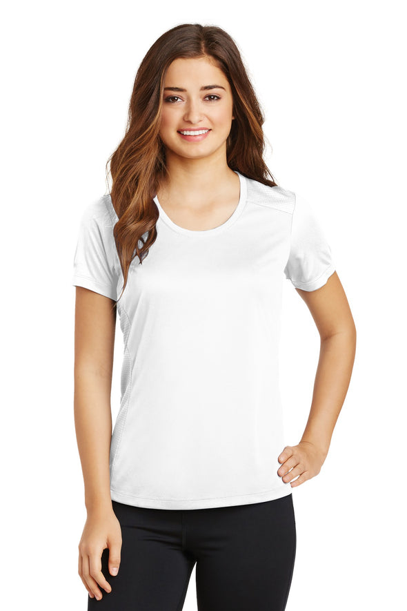 Sport-Tek Ladies PosiCharge Elevate Scoop Neck Tee