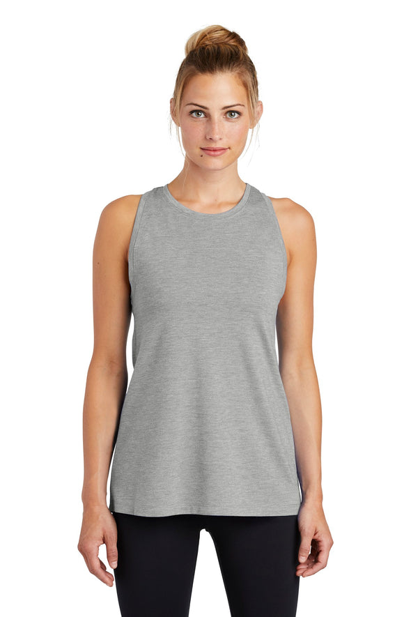 Sport-Tek Ladies PosiCharge Tri-Blend Wicking Tank