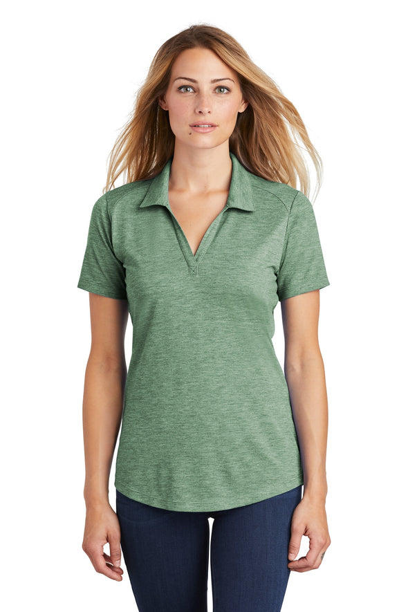 Sport-Tek Ladies PosiCharge Tri-Blend Wicking Polo