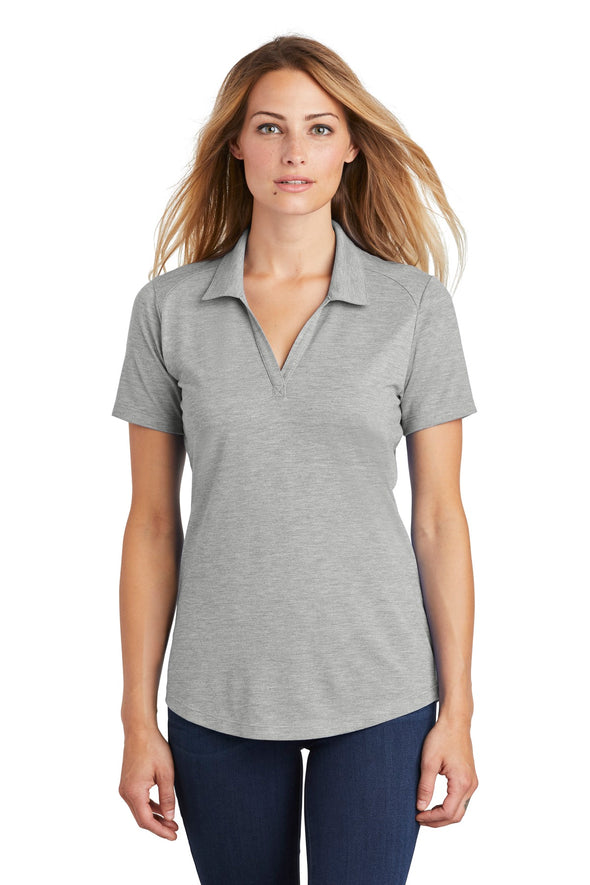 Sport-Tek Ladies PosiCharge Tri-Blend Wicking Polo