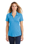 Sport-Tek Ladies PosiCharge Tri-Blend Wicking Polo