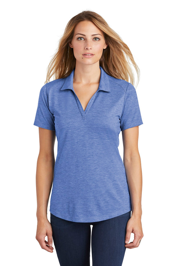 Sport-Tek Ladies PosiCharge Tri-Blend Wicking Polo