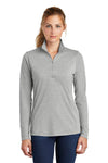 Sport-Tek Ladies PosiCharge Tri-Blend Wicking 1/4-Zip Pullover