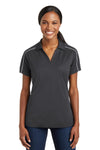 Sport-Tek Ladies Micropique Sport-Wick Piped Polo