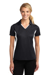 Sport-Tek Ladies Side Blocked Micropique Sport-Wick Polo