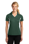 Sport-Tek Ladies Side Blocked Micropique Sport-Wick Polo