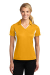 Sport-Tek Ladies Side Blocked Micropique Sport-Wick Polo