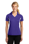 Sport-Tek Ladies Side Blocked Micropique Sport-Wick Polo