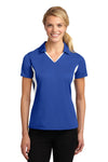 Sport-Tek Ladies Side Blocked Micropique Sport-Wick Polo