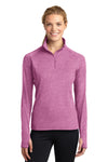 Sport-Tek Ladies Sport-Wick Stretch 1/2-Zip Pullover