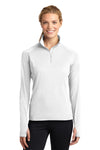 Sport-Tek Ladies Sport-Wick Stretch 1/2-Zip Pullover