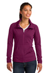 Sport-Tek Ladies Sport-Wick Stretch Full-Zip Jacket