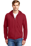 Hanes EcoSmart Full-Zip Hooded Sweatshirt