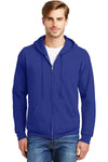Hanes EcoSmart Full-Zip Hooded Sweatshirt