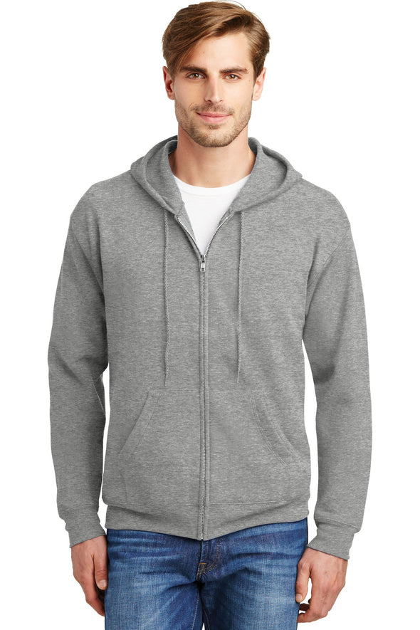 Hanes EcoSmart Full-Zip Hooded Sweatshirt