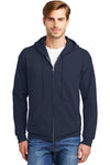 Hanes EcoSmart Full-Zip Hooded Sweatshirt