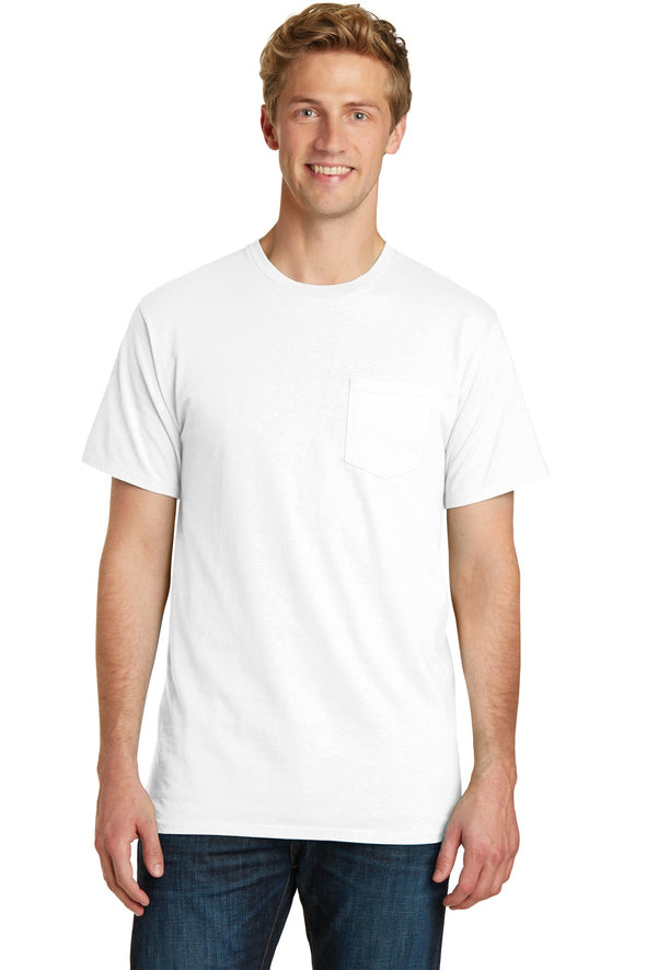 Port & Company Beach Wash Garment-Dyed Pocket Tee
