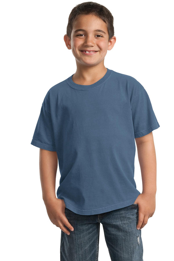 Port & Company Youth Beach Wash Garment-Dyed Tee