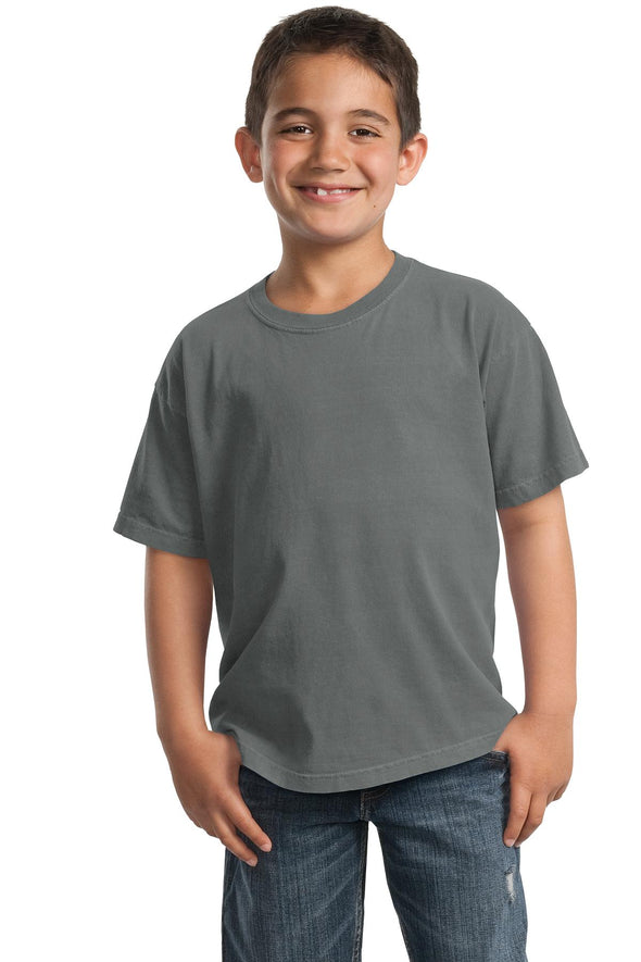 Port & Company Youth Beach Wash Garment-Dyed Tee