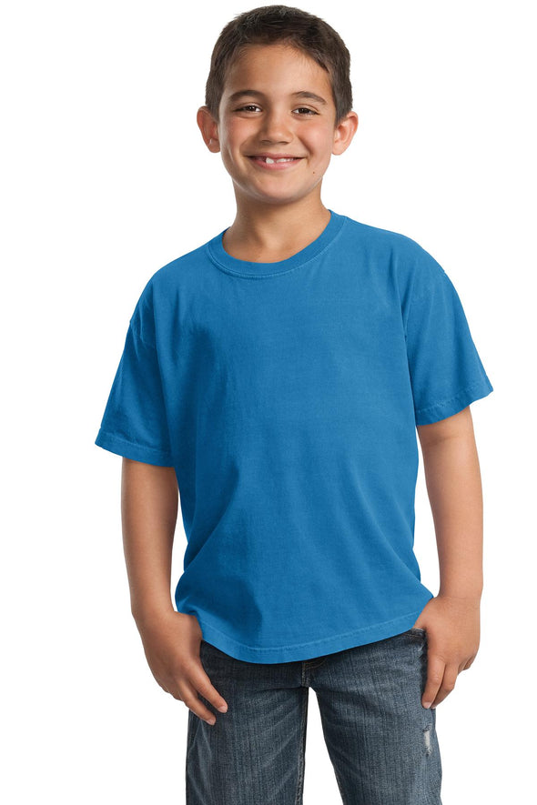 Port & Company Youth Beach Wash Garment-Dyed Tee