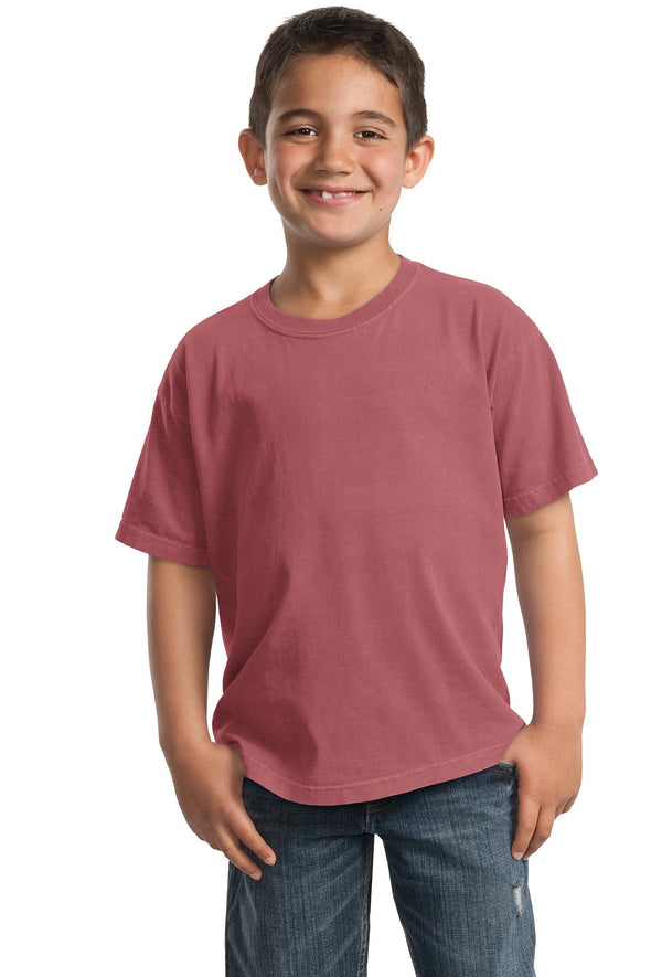 Port & Company Youth Beach Wash Garment-Dyed Tee