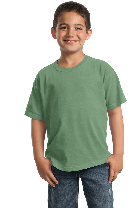 Port & Company Youth Beach Wash Garment-Dyed Tee