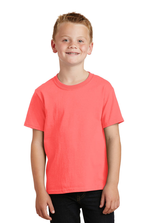 Port & Company Youth Beach Wash Garment-Dyed Tee