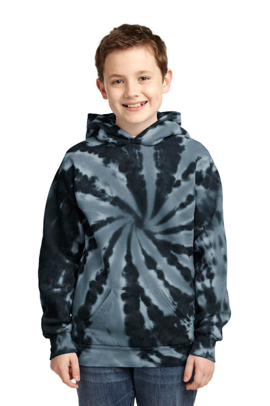 Port & Company Youth Tie-Dye Pullover Hooded Sweatshirt